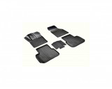 Covorase Tavita Interior Land Rover Discovery Sport 2014-2019, Negru, Cauciuc, Norplast