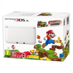 Consola Nintendo 3DS XL White cu joc Mario 3D Land foto
