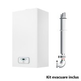 Centrala termica pe gaz in condensatie CHAFFOTEAUX INOA S 24, schimbator otel inox, kit evacuare inlcus