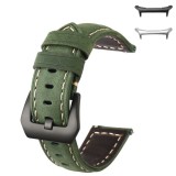 Curea piele naturala, compatibila Samsung Galaxy Watch Ultra1 si Samsung Galaxy Watch Ultra2, Forest Green