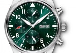 CEAS IWC PILOT - Ref. IW377726 - Chrono - Racing Green - Limited Edition !, Analog, Casual, Otel