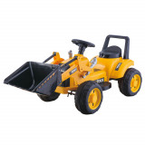 Tractor electric cu cupa pentru copii TR1605 galben, Diverse