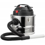 Aspirator pentru cenusa Strend Pro AV605, 18 L, 1200 W, Filtru Hepa, Argintiu