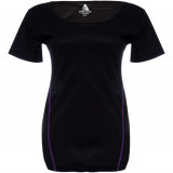 Cumpara ieftin Tricou sport negru Active Wear, la baza gatului, de dama