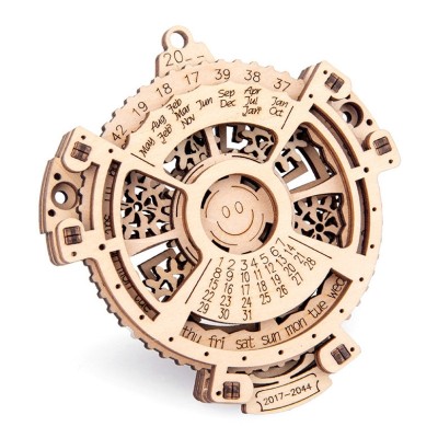Puzzle 3D, din lemn, Calendar, 21 Piese, din lemn, 10.5 x 9.5 cm, element decorativ in casa ta foto