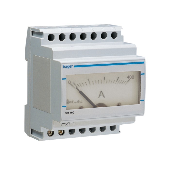Hager SM400 Ampermetru analog, masura indirecta 400A, 1.1W, 2000V ProAdvanced PowerfulTools