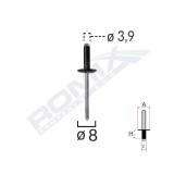 KIT MONTARE BARE PORTBAGAJ FIX070G MENABO PENTRU LOGAN I. SANDERO (2008-2012) 8448