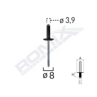 KIT MONTARE BARE PORTBAGAJ FIX070G MENABO PENTRU LOGAN I. SANDERO (2008-2012) 8448 foto