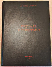 Dictionar Englez-Roman. Ed. Teora, 1993 - Leon Levitchi, Andrei Bantas foto