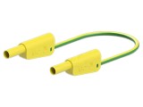Cablu de măsurare 19A, mufă banană 4 mm, 0,25m - ST&Auml;UBLI