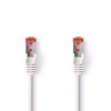 Cablu SFTP CAT6 7.5m RJ45 tata - RJ45 tata alb Nedis
