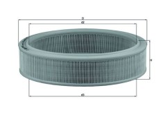 MAHLE LX 853 Filtru aer