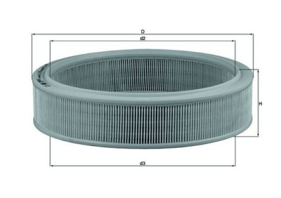 MAHLE LX 853 Filtru aer foto