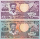 Set Suriname 100-250 Gulden 1986-1988 UNC | Bancnote Străine Suriname | Colecție Numismatică