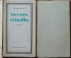 Victor Felea, Revers citadin, versuri, 1966, ed1, autograf catre Matei Calinescu