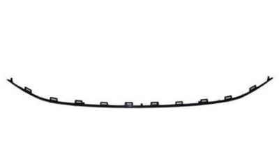 Ornament grila bara protectie, spoiler Fiat Tipo, 2020-, montare fata, negru, RapidAuto foto