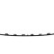 Ornament grila bara protectie, spoiler Fiat Tipo, 2020-, montare fata, negru, RapidAuto