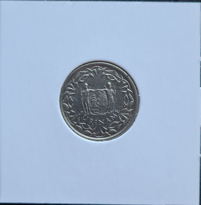 Suriname 25 cents centi 1989