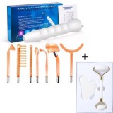 Aparat de Infrumusetare Damar 7IN1, Rola de masaj si piatra, Electroderm, Accelereaza circulatia sangelui, Portabil, Material Plastic/ABS, Tratament c