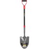 Cazma Harlet Strend Pro GartenVIP DiyLine, Maner Fibra Sticla, 115cm, Gri/Rosu, Profesionala Gradinarit