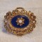 BROSA unica BIEDERMEIER 1850 AUSTRIA manopera EXCEPTIONALA vintage SPLENDIDA