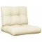 Perne de paleti, 2 buc., crem, material textil