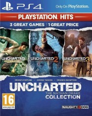 Joc PS4 UNCHARTED The NATHAN DRAKE COLLECTION 3 jocuri in 1(Uncharted drakes fortune, 2 si 3) (PS4) PS5 colectie
