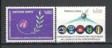 O.N.U.Geneva.1982 Explorarea si utilizarea pasnica a cosmosului UNISPACE SN.555, Nestampilat
