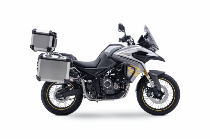 Motocicleta Voge 525 DSX, cutii bagaje incluse, culoare gri Cod Produs: MX_NEW MXVOGE525DSXBG