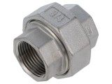 Conector dublu plat GEBO 6330-034 cu garnitură mamă-mamă pentru &icirc;mbinări termice