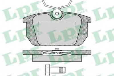 Set placute frana,frana disc FIAT BRAVA (182) (1995 - 2003) LPR 05P101 foto