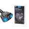 Modulator FM Bluetooth A9, Dual USB max. 4.8A, 2 adaptoare bricheta, Hands Free, ecran LED
