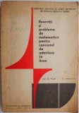 Exercitii si probleme de matematica pentru concusrul de admitere in licee &ndash; Ioan St. Musat, C. Ionescu-Tiu