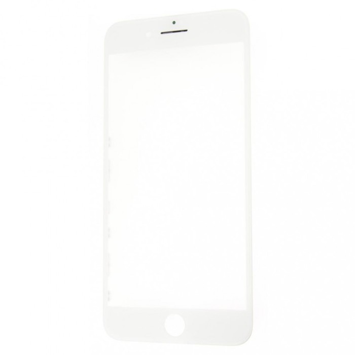 Geam Sticla iPhone 8 Plus, Complet, Alb