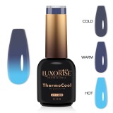 Cumpara ieftin Oja Semipermanenta Termica 3 Culori LUXORISE ThermoCool - Mystic Sky 10ml