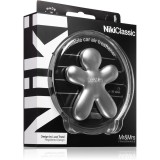 Mr &amp; Mrs Fragrance Niki Fresh Air parfum pentru masina reincarcabil Silver (matt) 1 buc