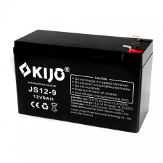 Acumulator AGM 12V, 9Ah, F2 - KIJO JS12-9 SafetyGuard Surveillance