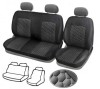 Set Huse Scaune Auto Van 3 Locuri Negre: Citroen Jumper, Fiat Ducato, Ford Transit, Mercedes Sprinter, VW Transporter, etc.
