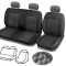 Set husa scaun Van 3 locuri negre