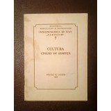 Cultura c&icirc;nepei de săm&icirc;nță (...c&acirc;nepei de săm&acirc;nță): pentru uz intern (&Icirc;ntreprinderea de Stat Agrosem; 1958, 32 p.)