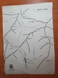 harta masivul ciucas - din anul 1960