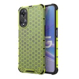 Husa antisoc compatibila oppo a58, honeycomb airbag, verde