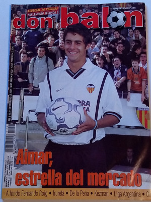 Revista fotbal - &amp;quot;DON BALON&amp;quot; (05.02.-11.02.2001) foto