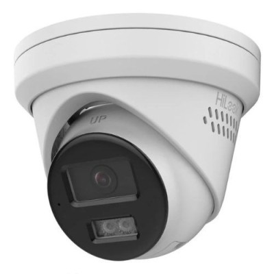 Camera IP HiLook 4K 8MP, iluminare duala 30m, lentila 2.8mm, microfon, difuzor, slot card microSD, PoE, IP67 - IPC-T280HAP-LUF/SL SafetyGuard Surveill foto