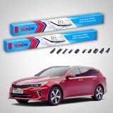 Cumpara ieftin Ștergătoare Kia Optima Sportswagon IV JF Estate 2016-prezent | Set Față Flat Premium &ndash; TeamCar&reg;