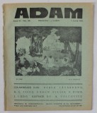 ADAM , REVISTA , redactor I. LUDO , NR. 38 , 1931