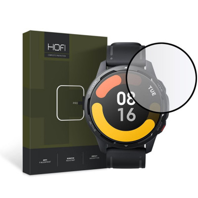 Folie de protectie Hofi Hybrid Pro+ pentru Xiaomi Watch S1 Activ Negru foto