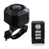 Alarma anti furt pentru biciclete si motociclete 110 db JustZEN KSSF32R reincarcabila senzor de vibratii ajustabil impermeabila IP55 telecomanda