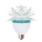 Bec rotativ multicolor LED RHD22, lotus, 3W, E27