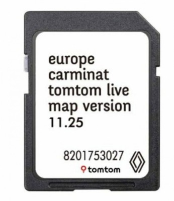 GPS Navi RENAULT Carminat LIVE SD Card Map V11.25 Full Europa 2024/25 +Turkey foto